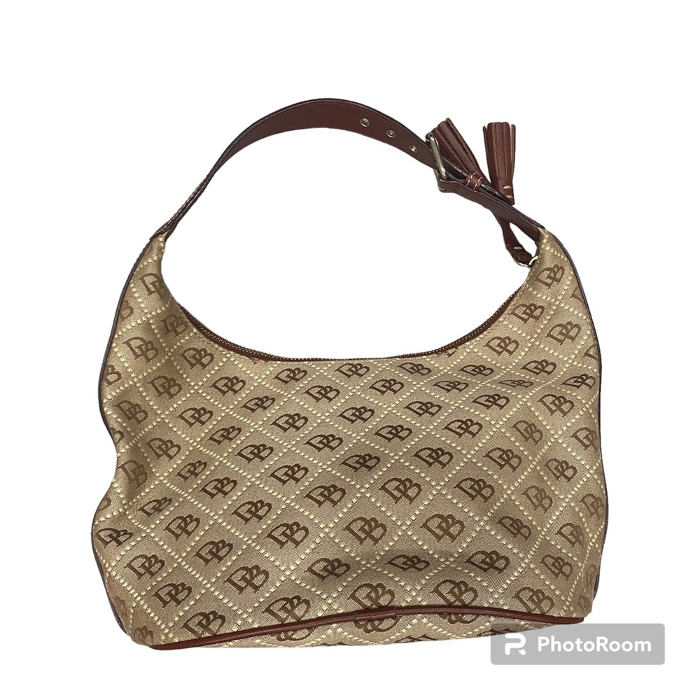 Dooney & Bourke Patterned Monogram Shoulder Bag P… - image 1